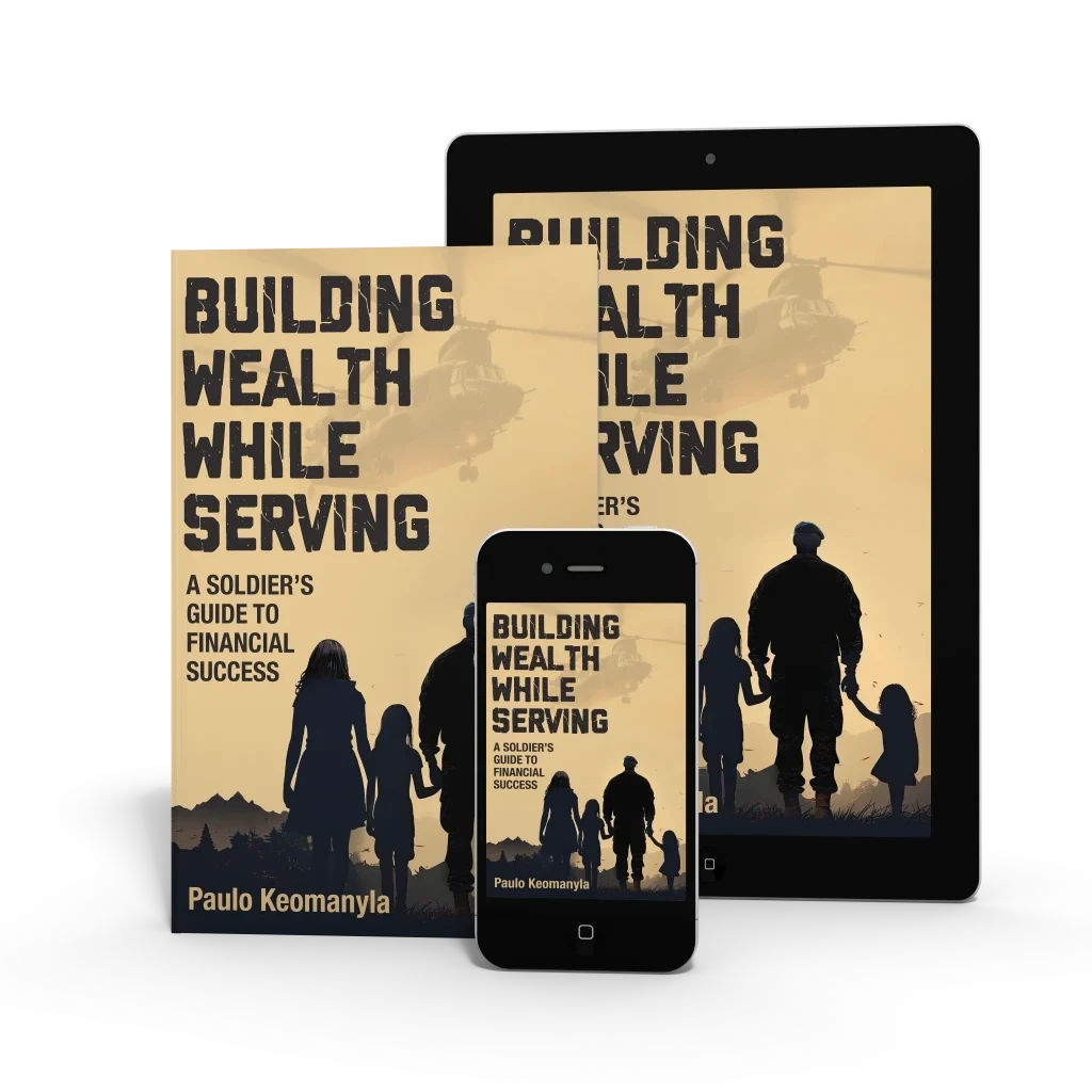 Le livre Building Wealth While Serving de Paulo Keomanyla, en formats papier et numérique