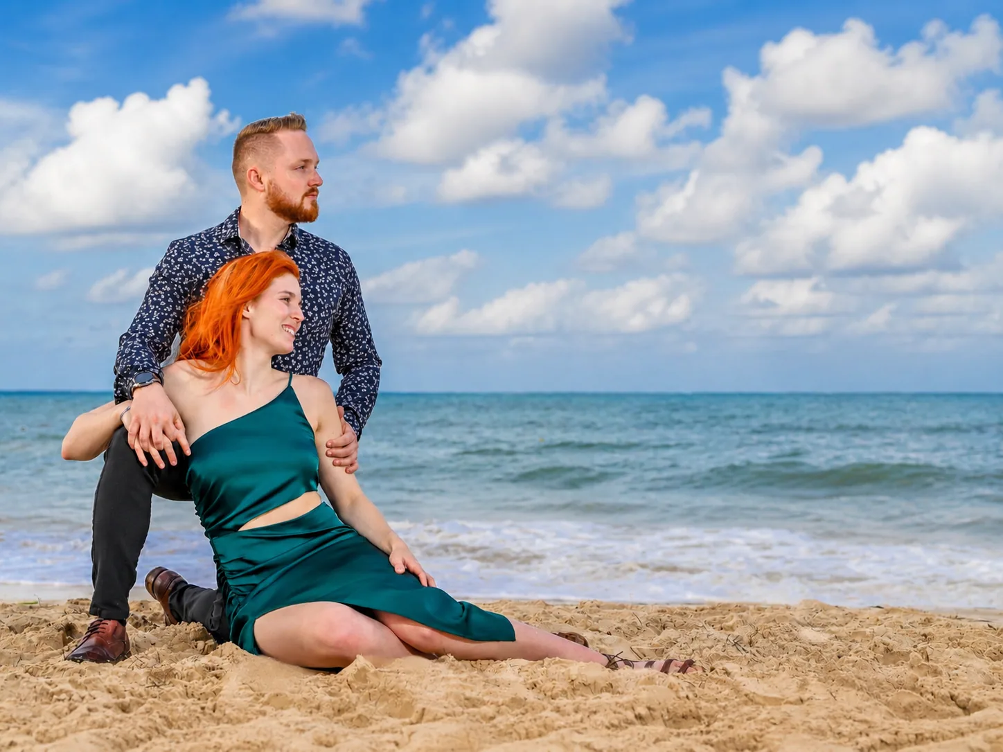 Catherine et Patrick sous le soleil de Playa del Carmen, au Mexique