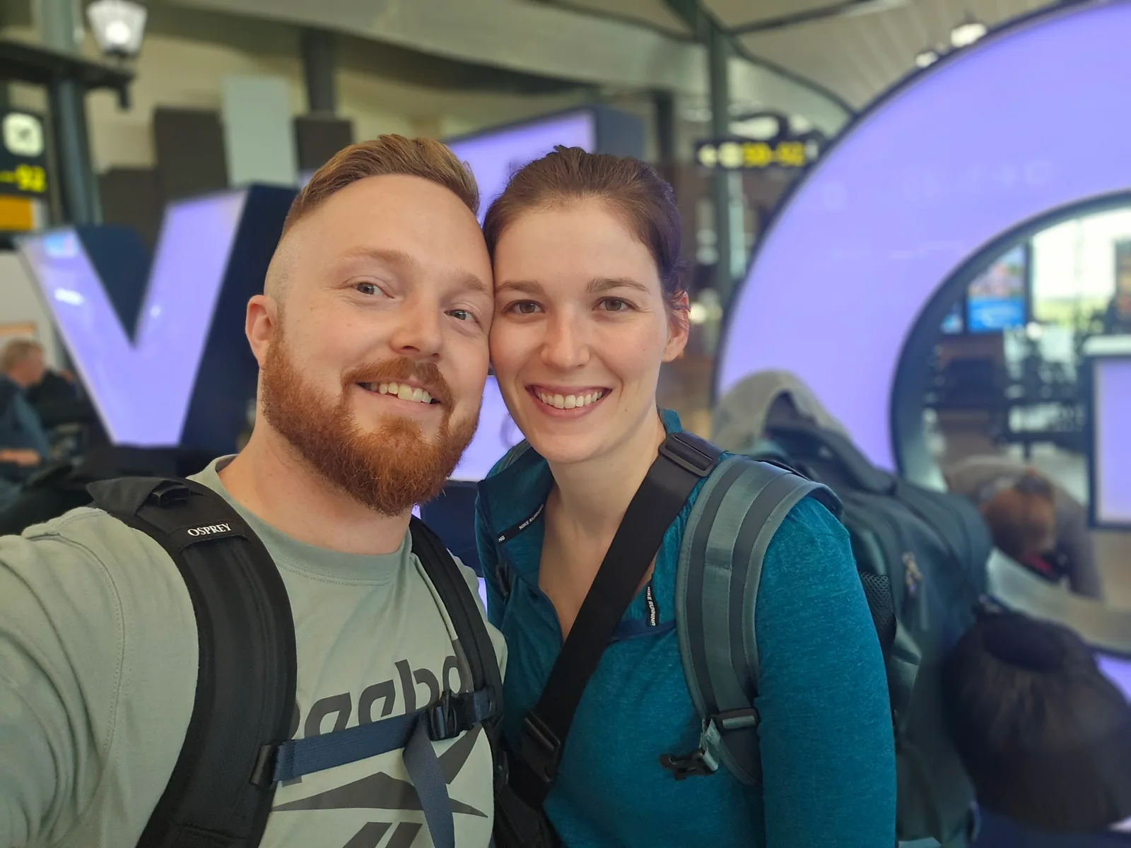 Catherine et Patrick amorçant leur vie commune à Edmonton